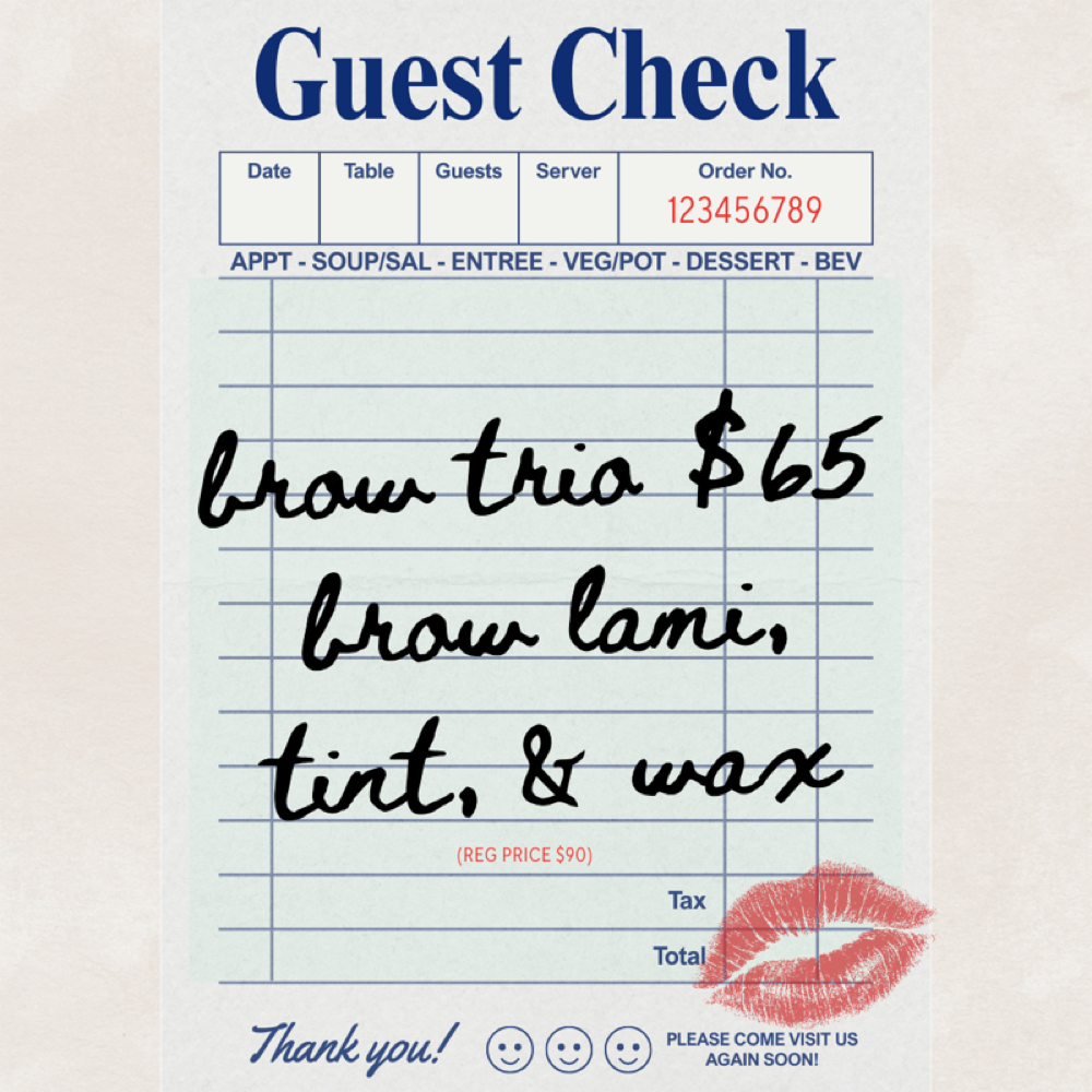 BROW TRIO at The Lash Club in West Des Moines, IA