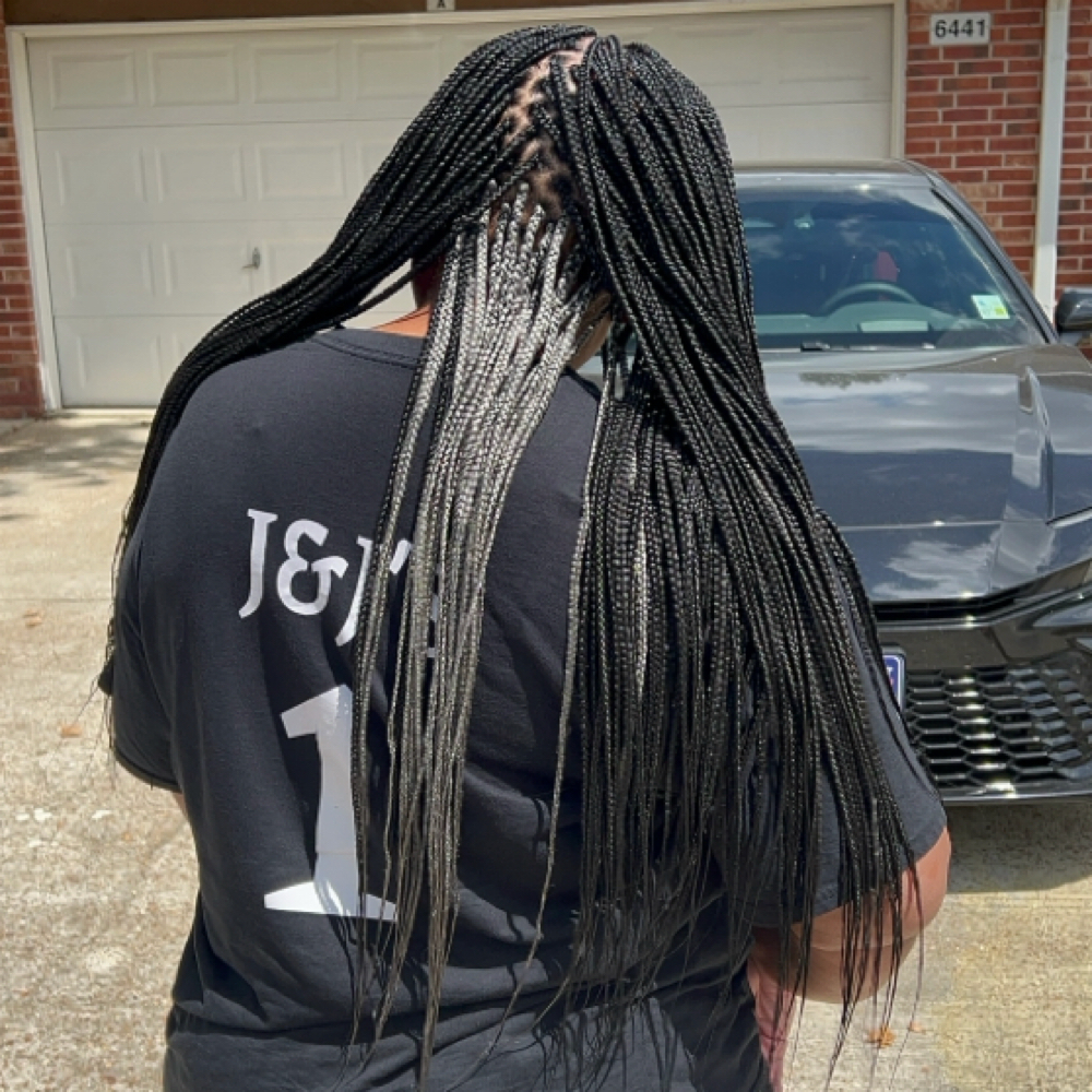Traditional Box Braids at Slayed By Tay in San Antonio, TX