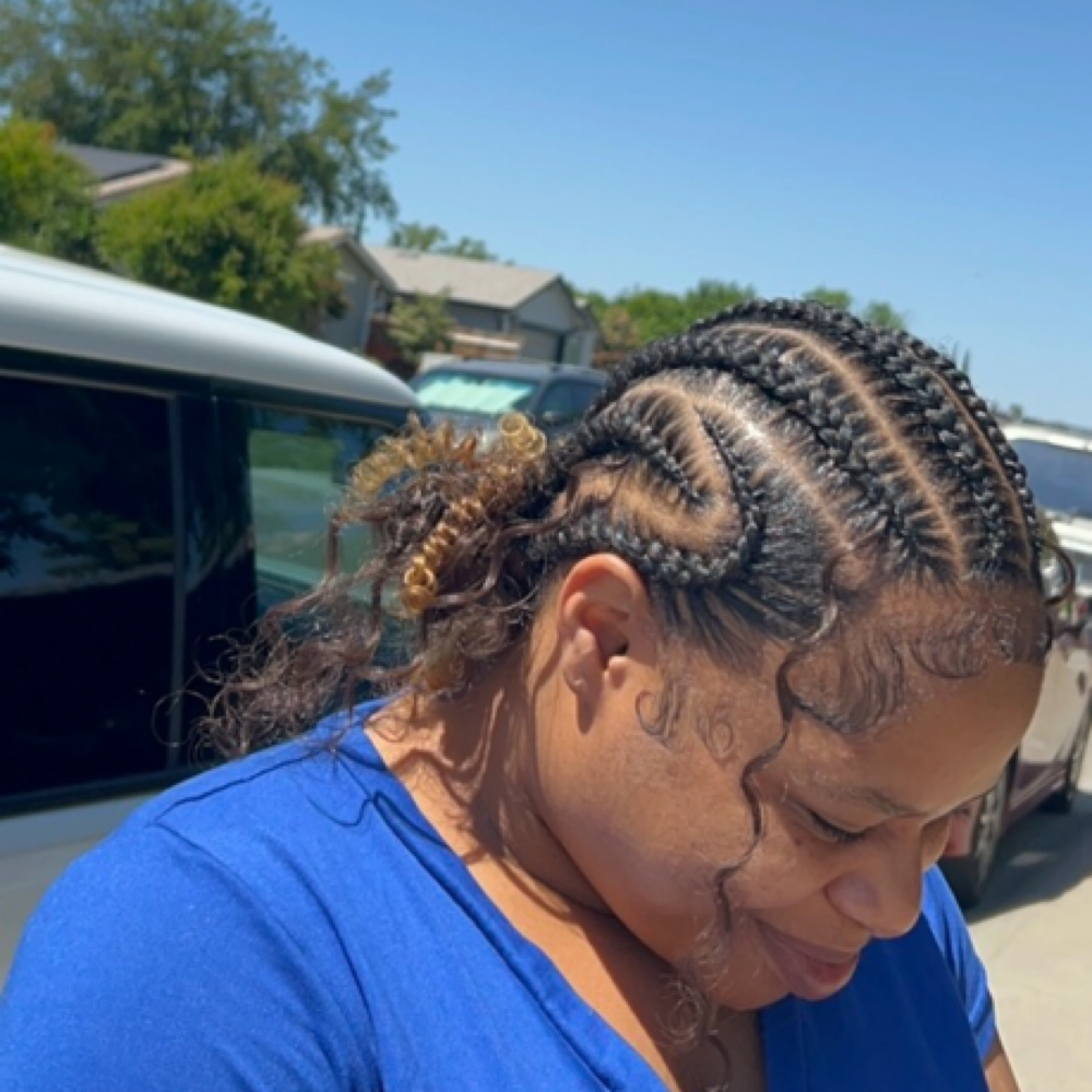 Swirl Boho Feedin Buns at Theestylestt in Sacramento, CA