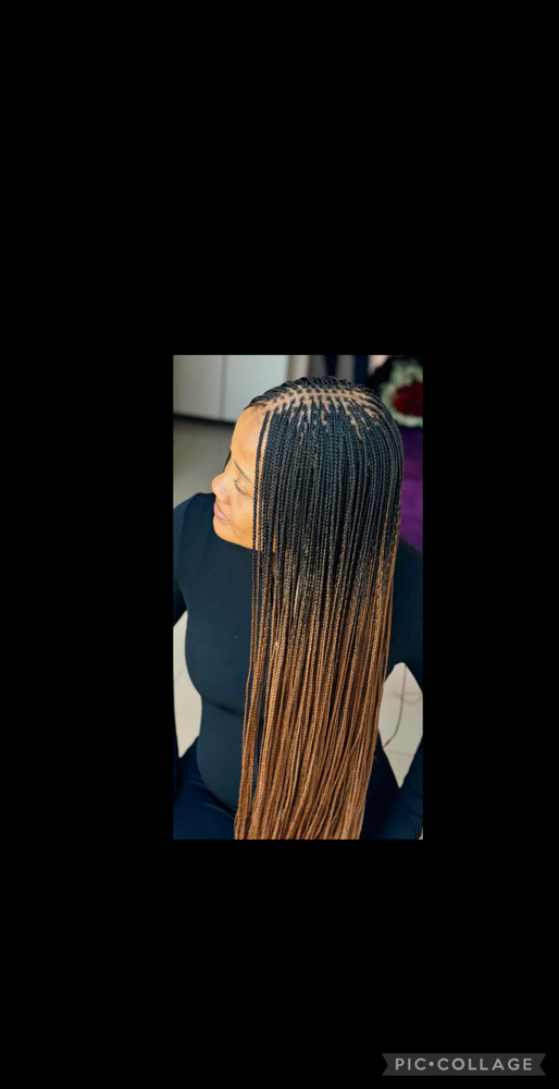 Knotless Extra Small at NAY HAIR BRAIDING in Springhill, FL