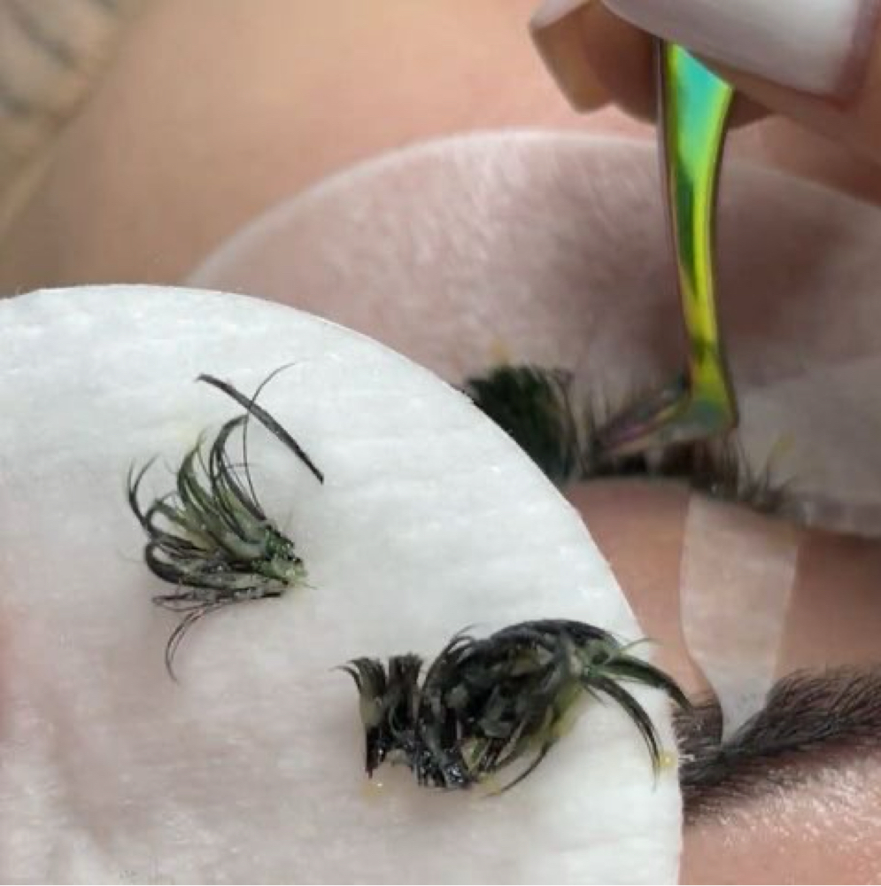 Lash Removal at Beauty x KB in Tulsa, OK