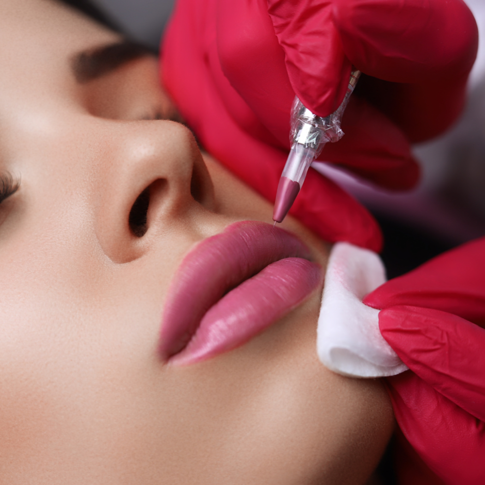 Lip Blush Tattoo