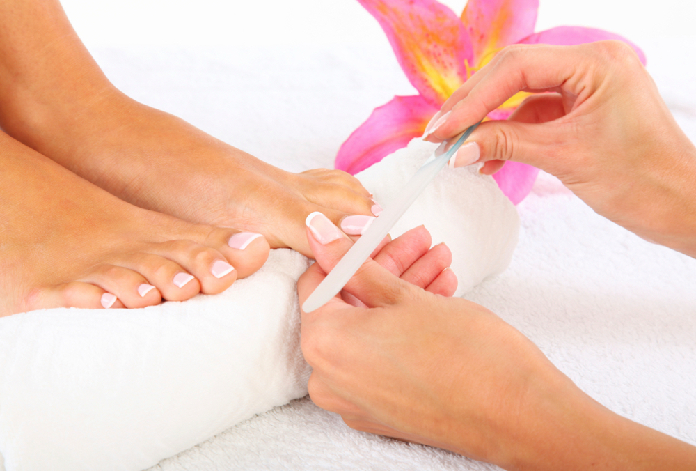 Spa Pedicure w/ Gel Polish