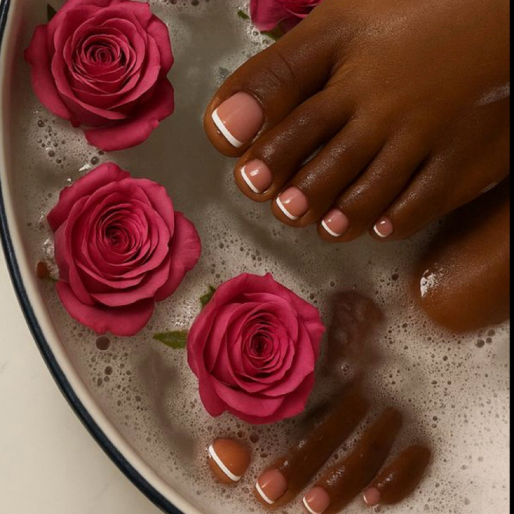 Luxury pedicure at Serenity salon & beauty bar in Jacksboro, TN