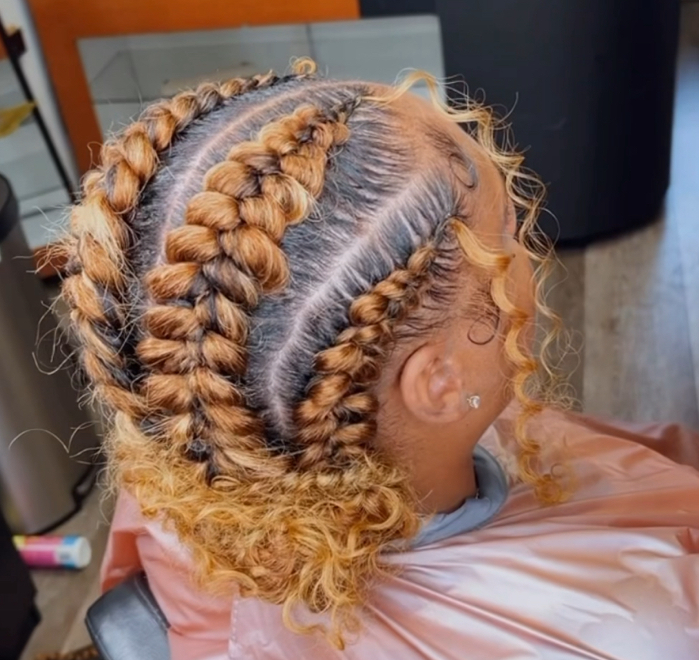 4 Butterfly Braids at Glamourist Beauty Bar in Bellflower, CA