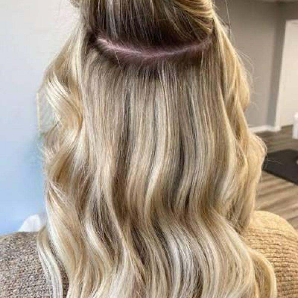 Blowout w/ Hair Extensions at In The Chair With Tiffany in Indian Wells, CA