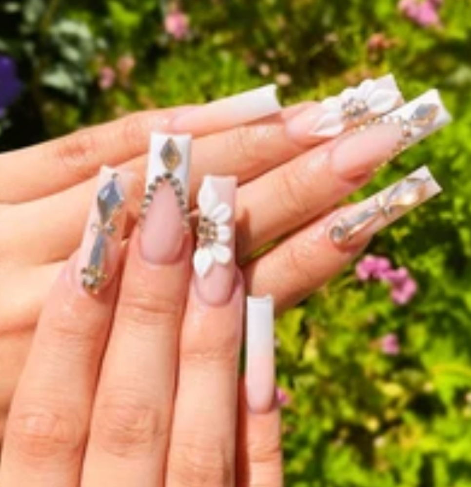 Acrylic Fill In (Long) at Studio 981 in Richmond, VA