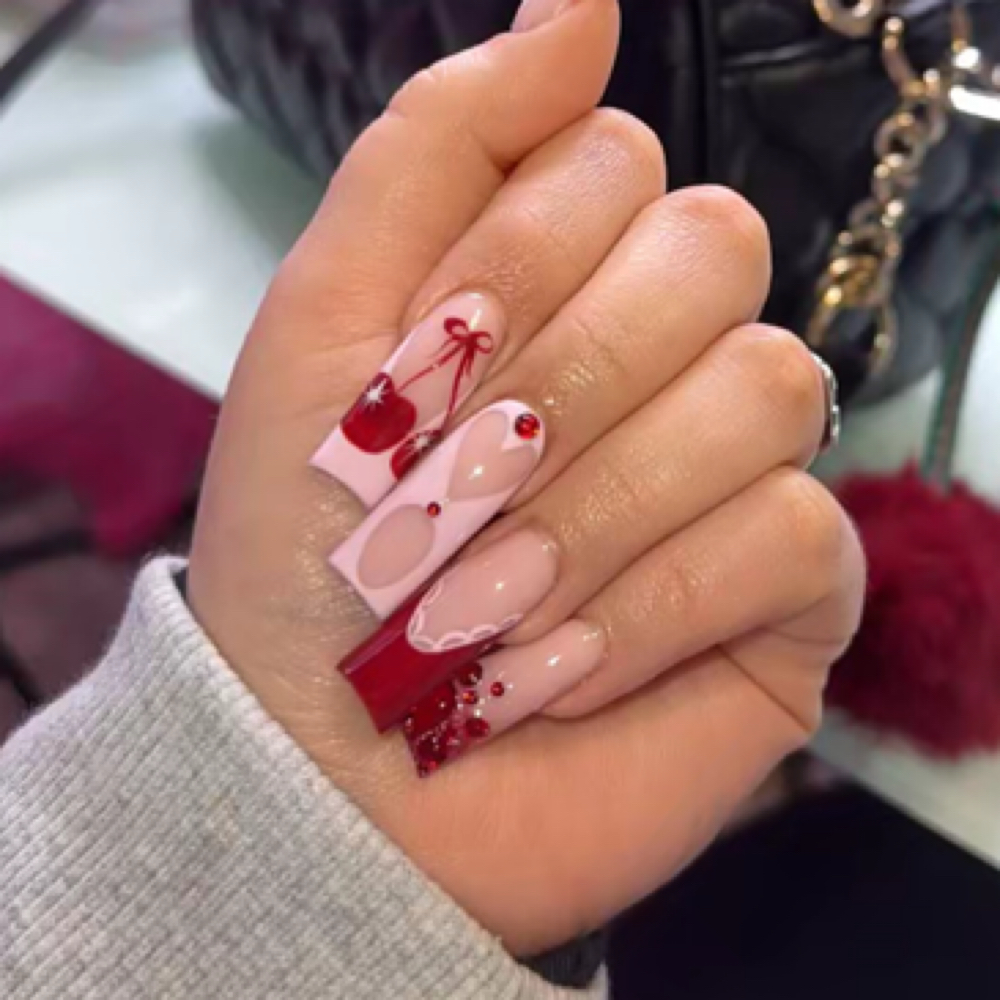 Long Full Set (Tier 2) $90 at Nails By Julz in Wichita, KS