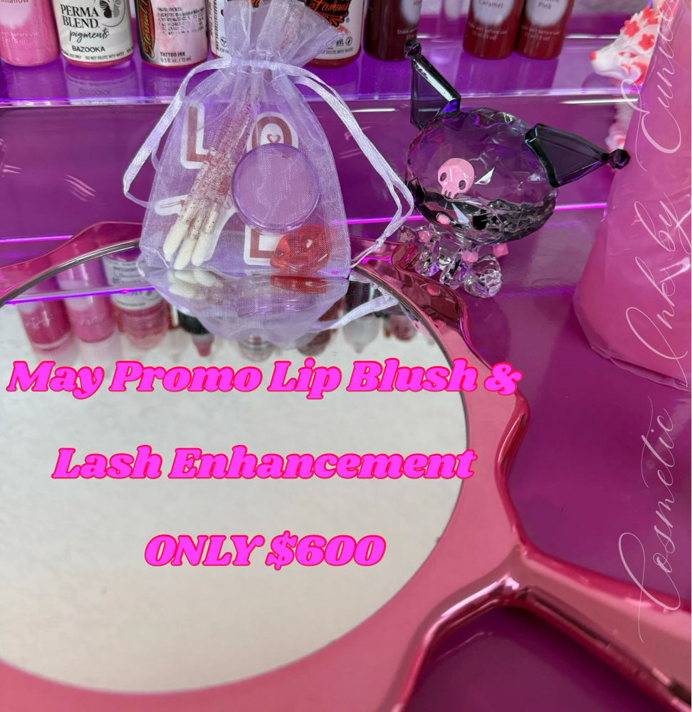 May Promo.Lip Blush & Lash Enhancem