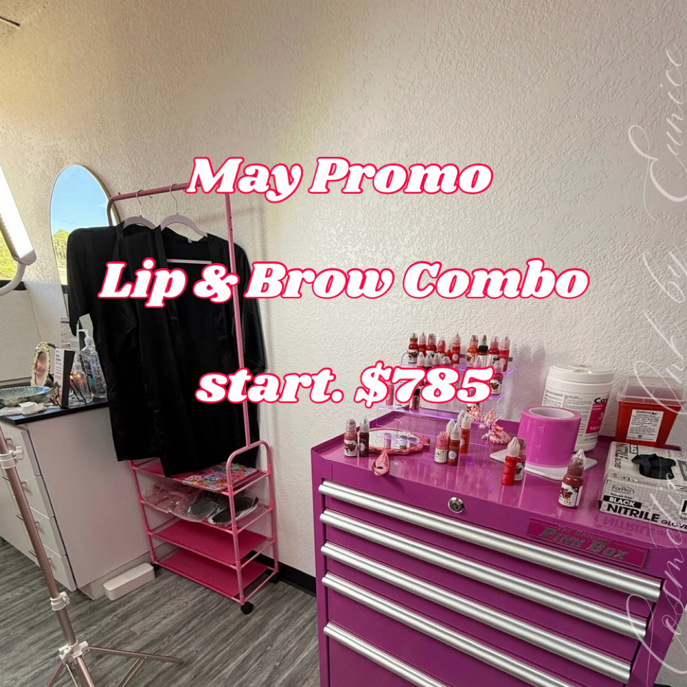 May Promo Lip & Brow Combo at Cosmetic Ink El Paso in El Paso, TX