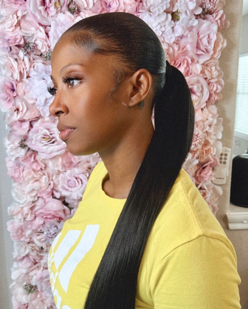 Sleek Ponytail