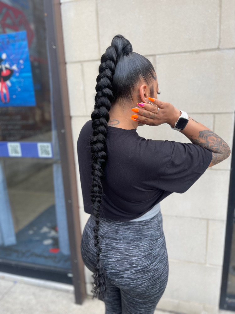 Braided (Braiding Hair)