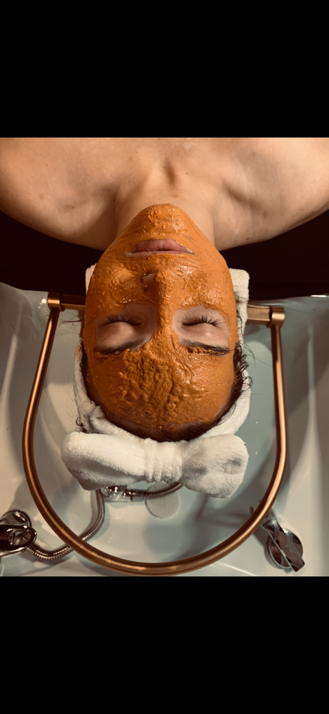 02 Pumpkin Bubble Facial+Headspa
