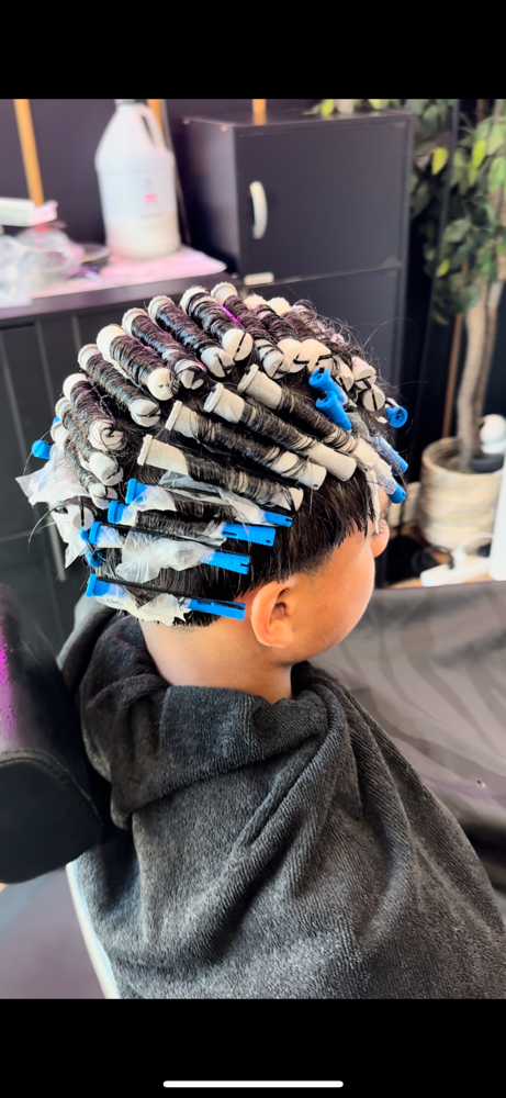 Mens Perm at Helena Xena in Redlands, CA