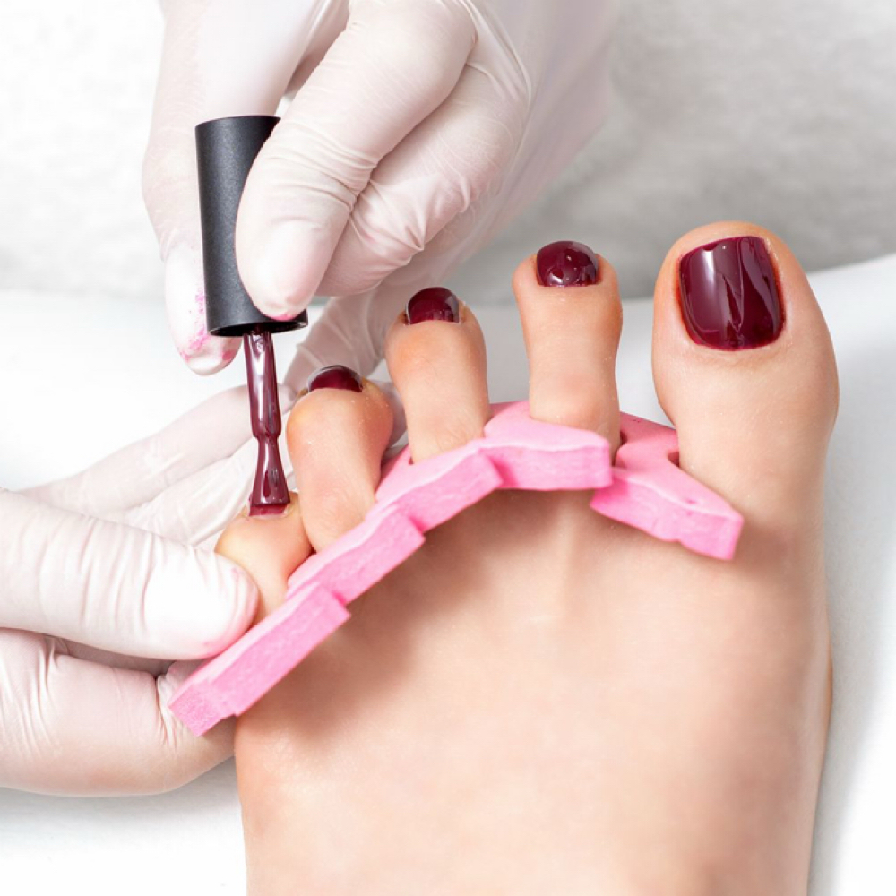 Gel Pedicure at TENOVER NAIL STUDIO in Salem, OR