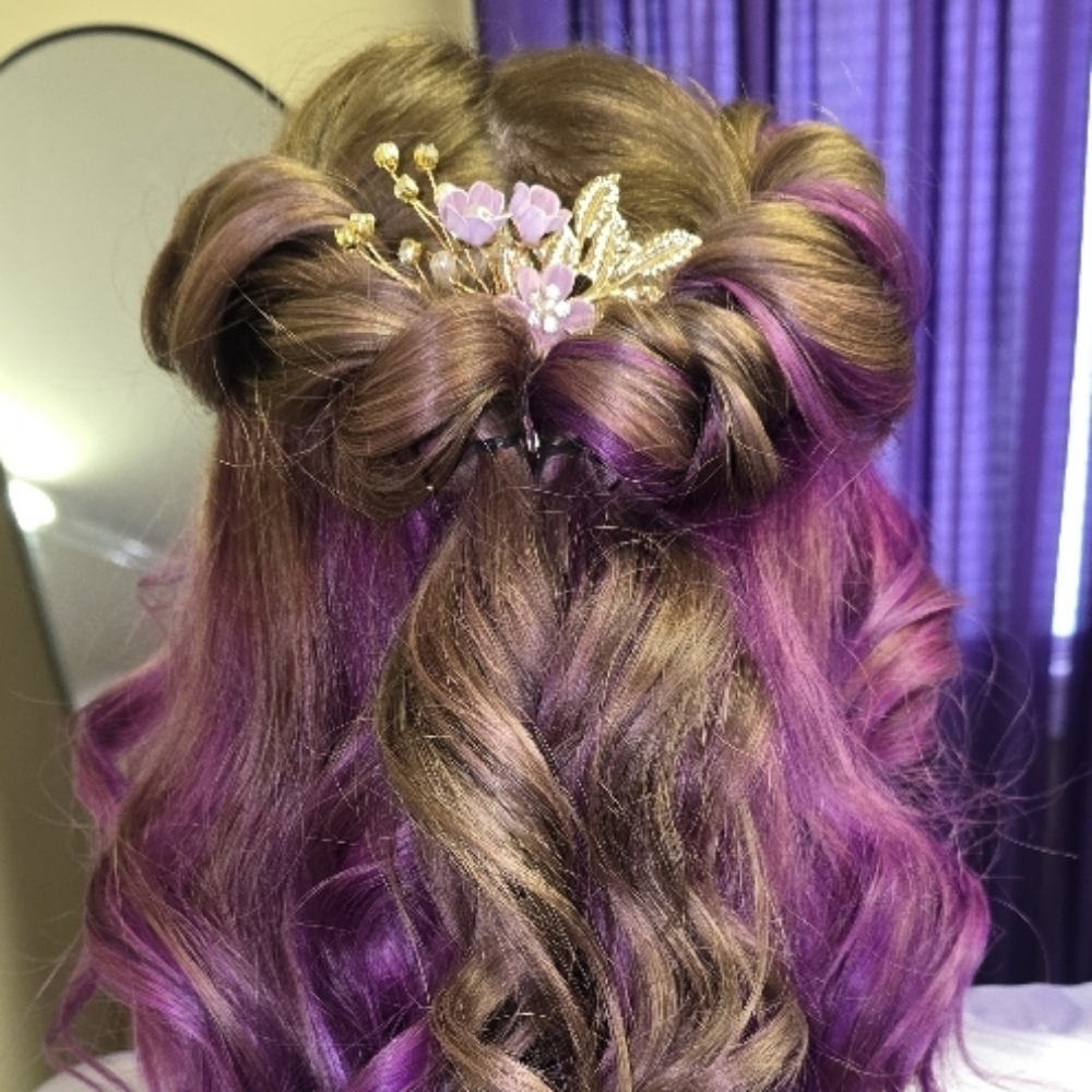 Hair Washing & Styling at Obscure Beauty Nail Salon & Spa in Sheffield, AL