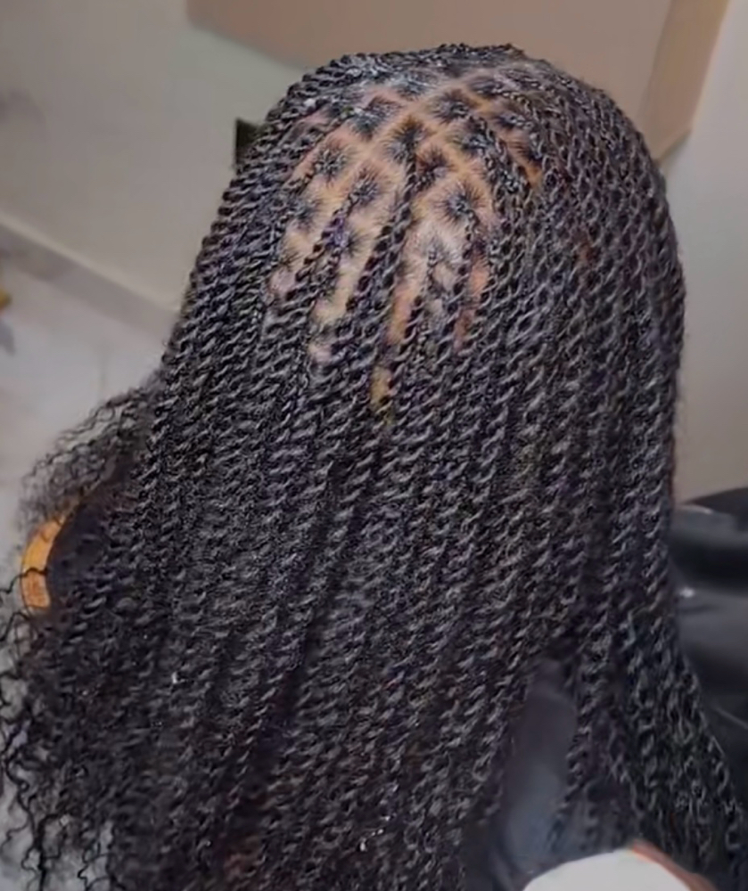 M/S Two Strand Twist w/ Human Hair