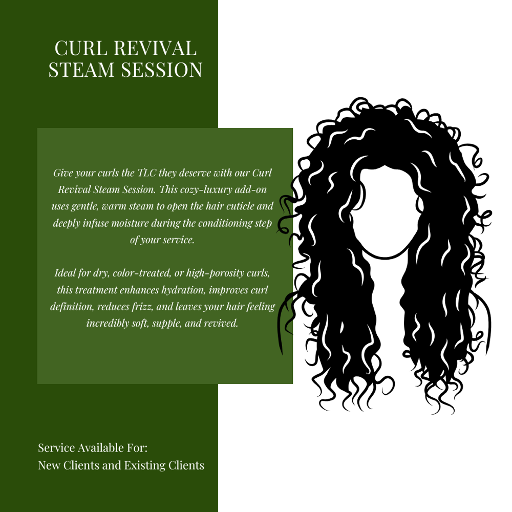 Curl Revival Steam Session