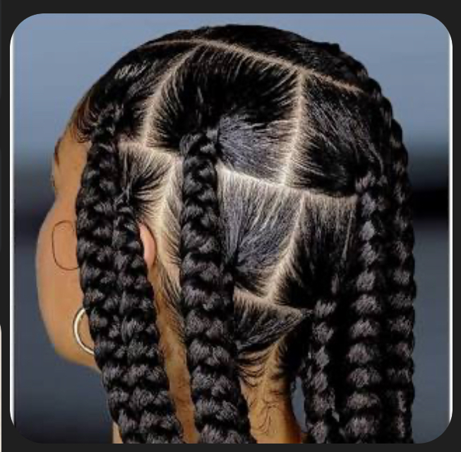 Individual Box Braids (natural)