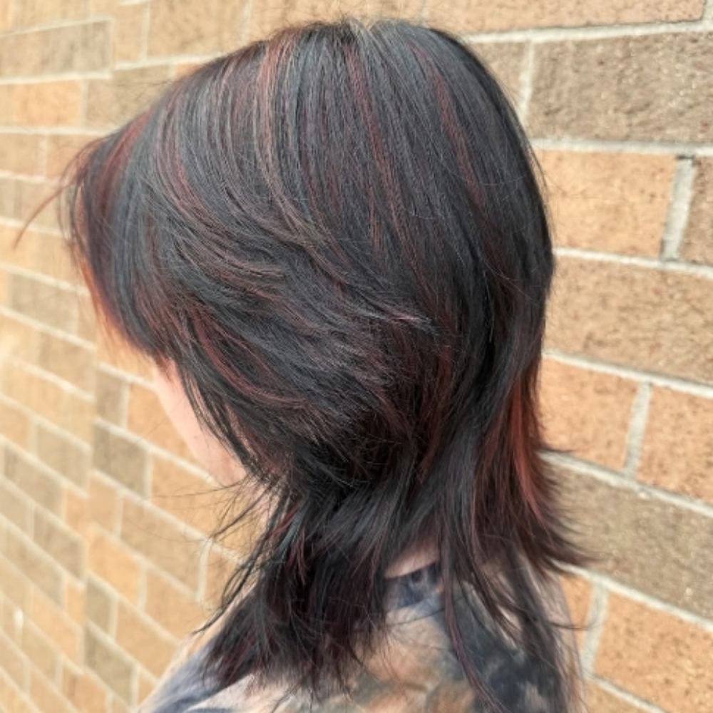 Medium Haircut at Electric Eye Holistic Hair Studio in South Portland, ME