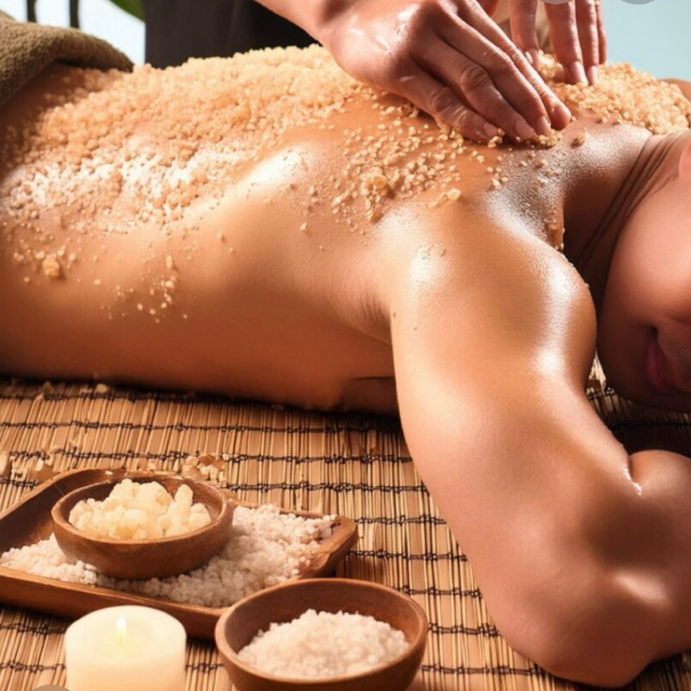 90min Body Scrub & Massage at The Lux Day Spa in Riverside, CA