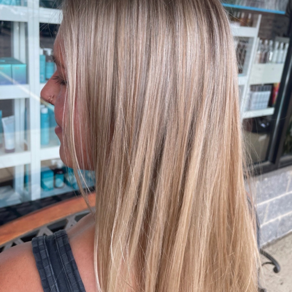 Partial Highlights at Pink Door Salon in Taylor, MI