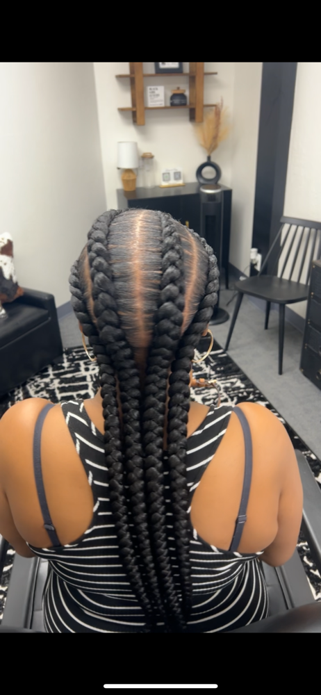 3-4 Braids at Braided Elegance in Oklahoma City, OK