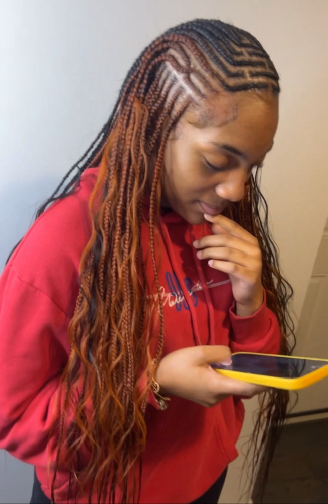 Fulani Braids at Tasha Mac in Chicago, IL