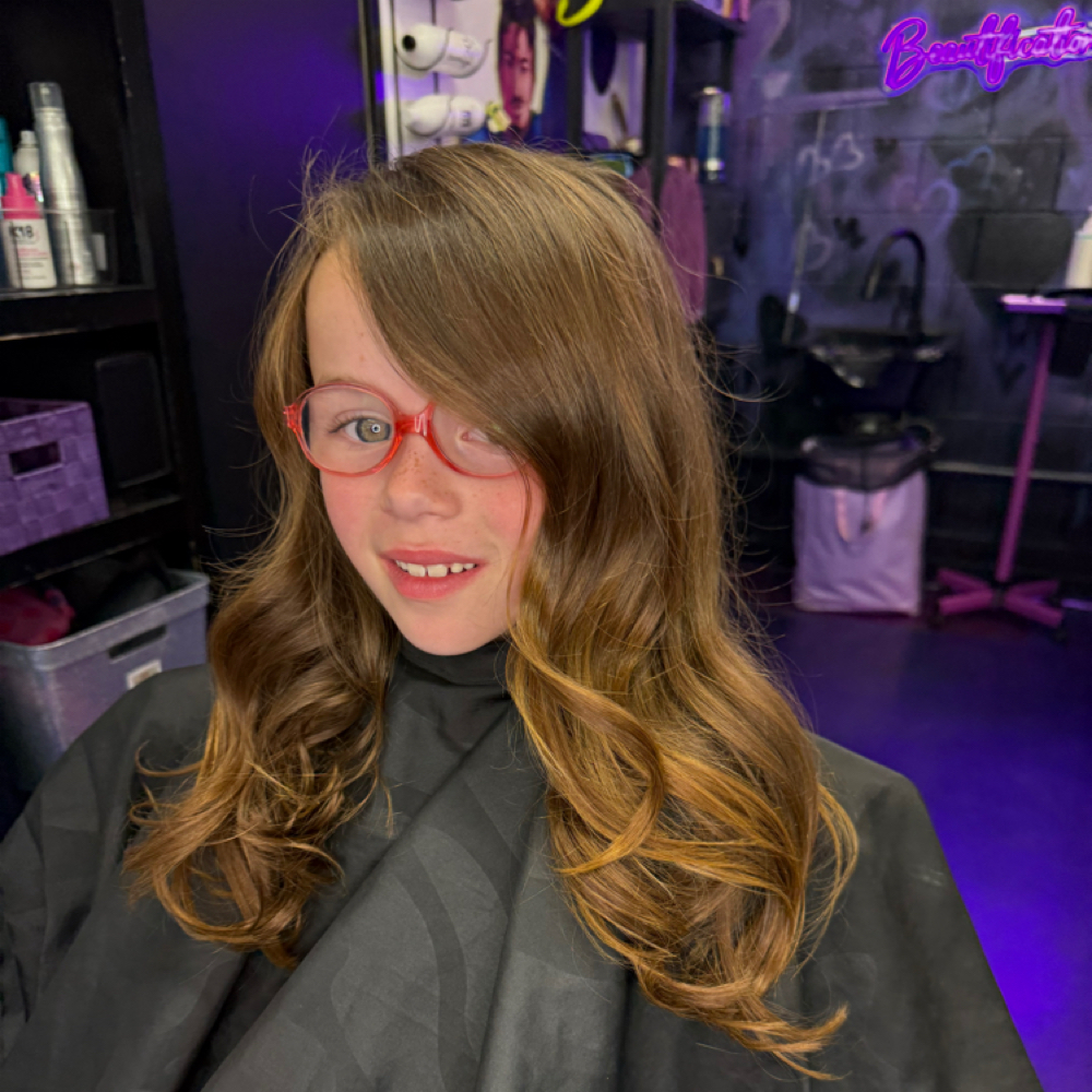 Kids Shampoo Cut + Style at Beautification By Alyssa in monterey, CA
