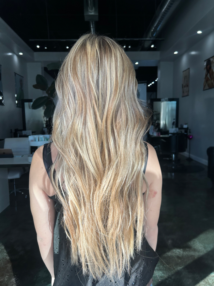 partial custom highlight at Hairbyjazzyg in Santa Maria, CA