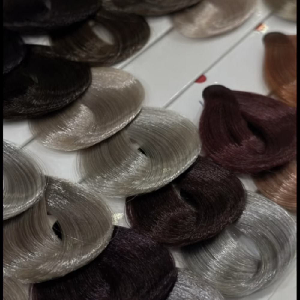 Color consultation at Custom Hair By Charity in Spokane, WA