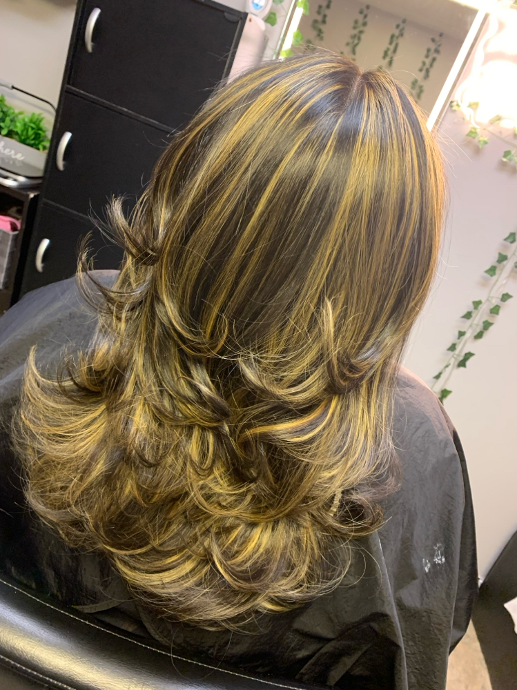 Full Head Highlights at To Be Crowned By Nina Lynn in Emmaus, PA