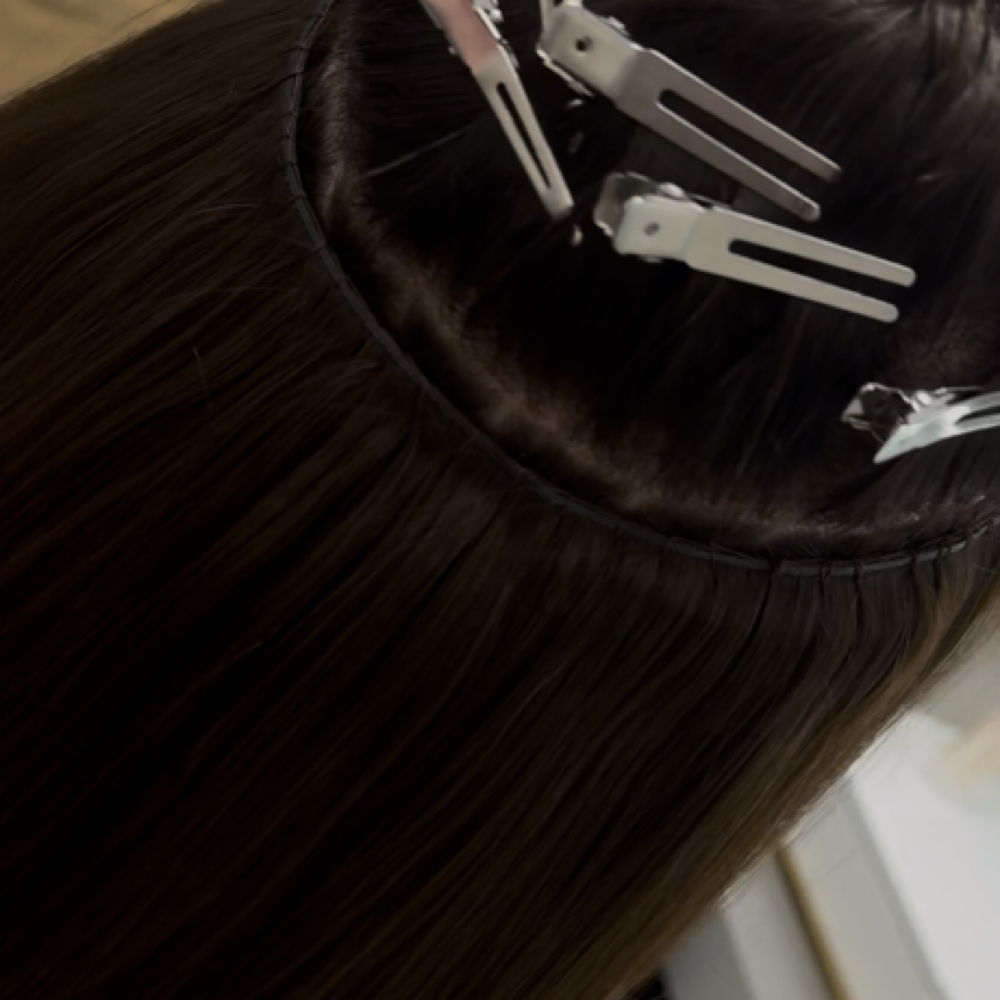 Hand Tied 3 Row Maintenance at The Glam Shop Denver in Denver, CO