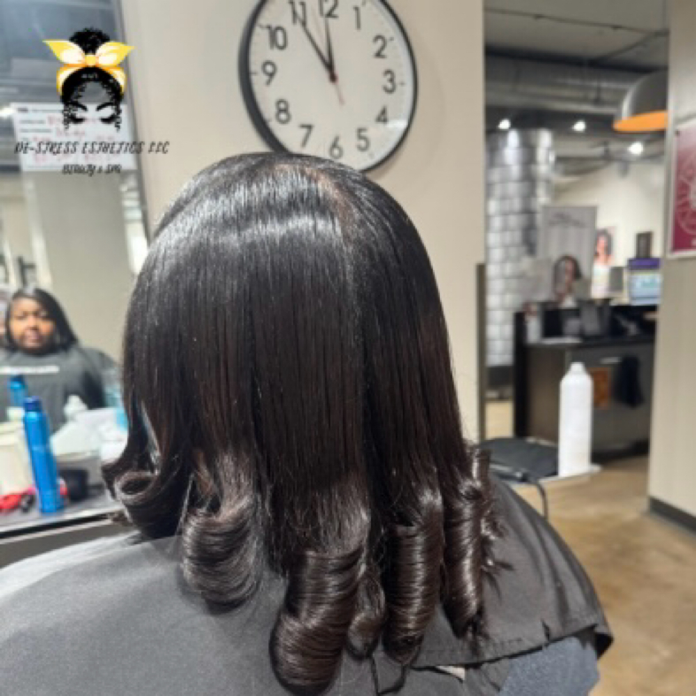 Silk Press at De-Stress Esthetics LLC in Saint Louis, MO