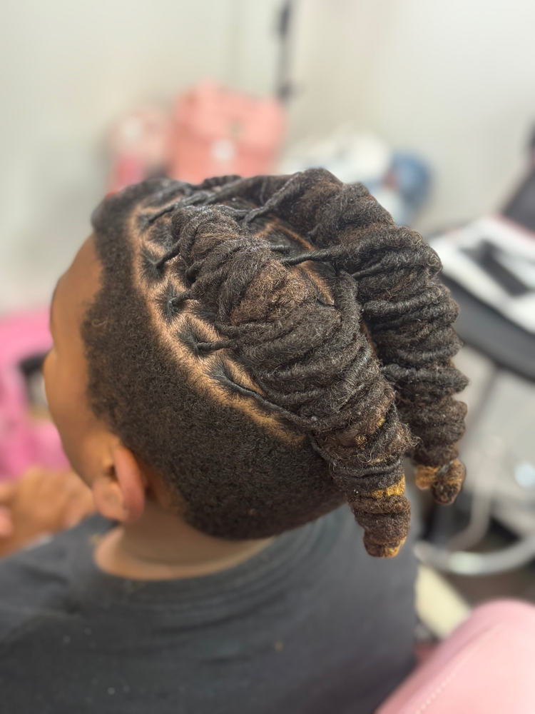 Kids Retwist W Style Half Head