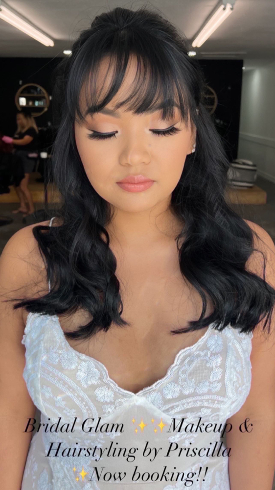 Party Glam ✨ at Aesthetic Makeup & Hair in Houston, TX