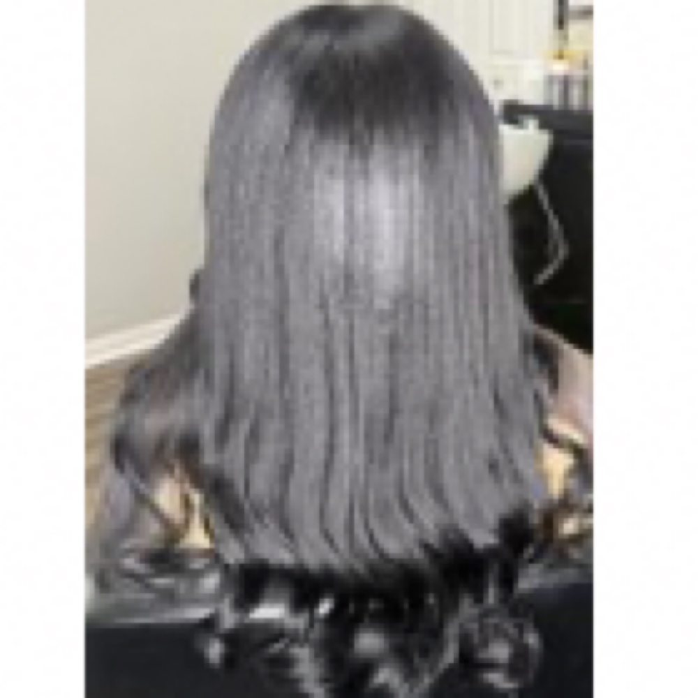 Luxury Extensions Silk Press at Kept By Kanika in Oak Park, MI