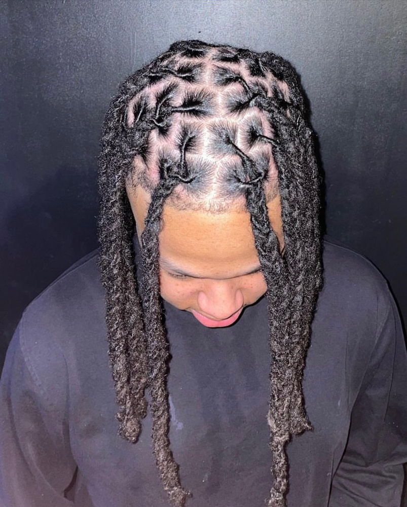 Three Strand Braids/ Twists at Estrebeautyy in Columbia, MO