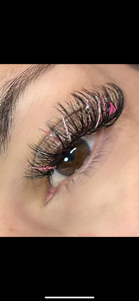 Glitter Lash Or Color Lash Add On