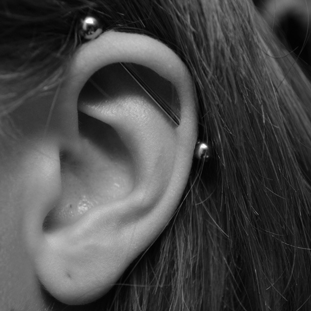 Industrial Piercing at Alexandra  Ford in Dallas, TX