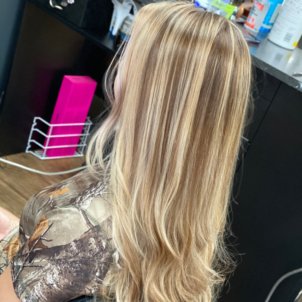 All-Over Color + Highlights at KD & Co in Greenwood, SC