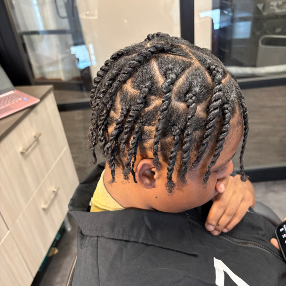 Two Strand Twist (Non Loc'd) at iloc_igrow hair studio in Nashville, TN