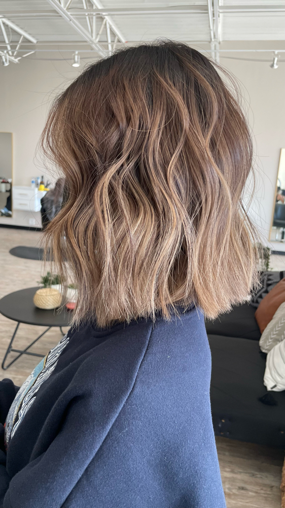 Balayage Shoulder Length