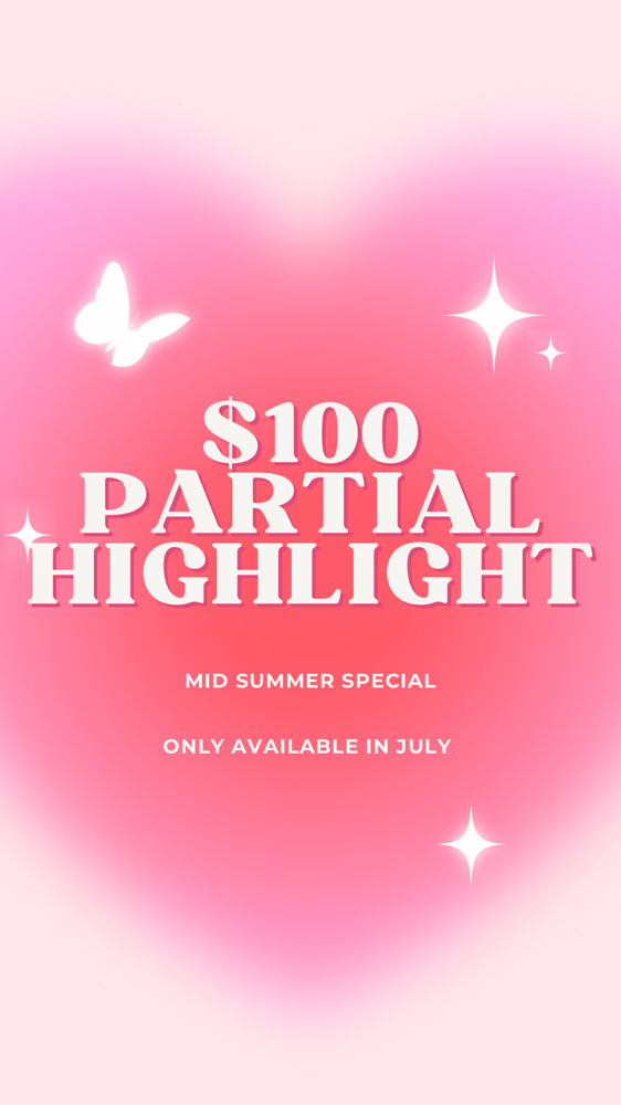 $100 Partial Special