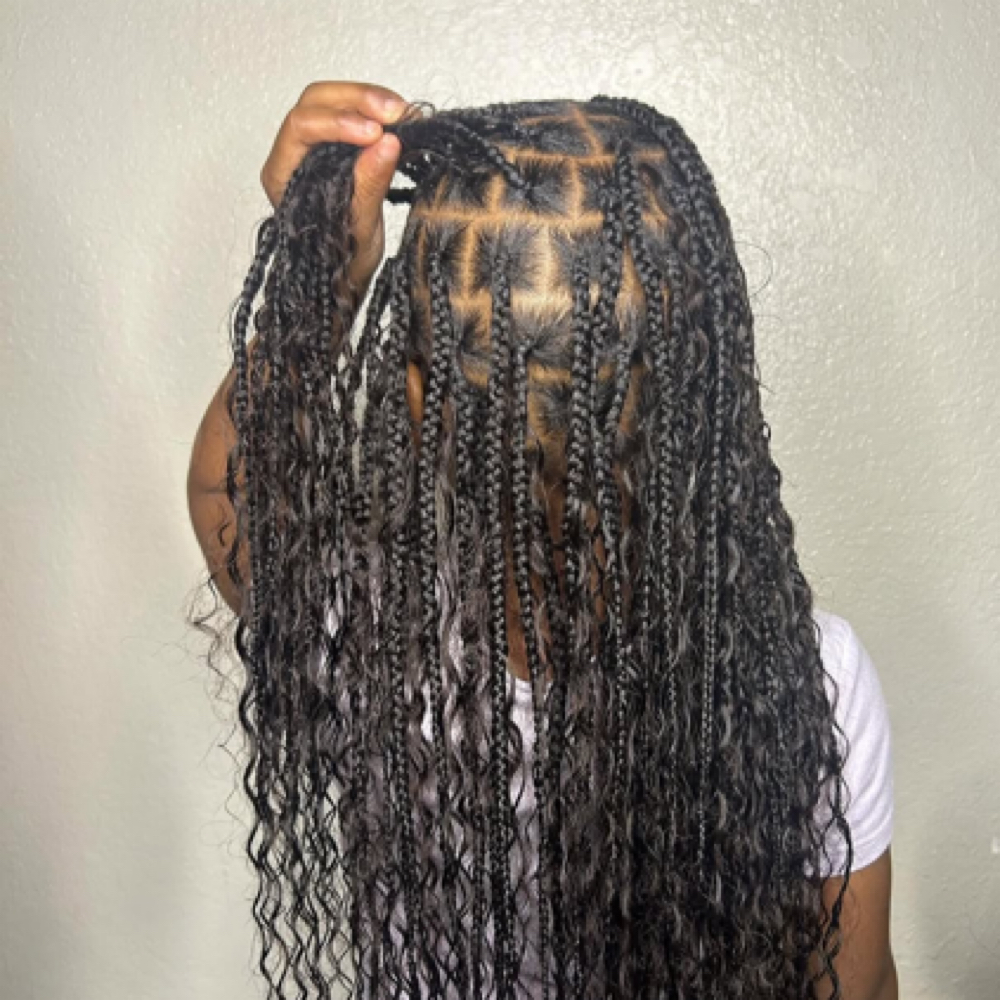 Kids Goddess Braids (Boho) at Haus Of Kartel in Rochester, NY