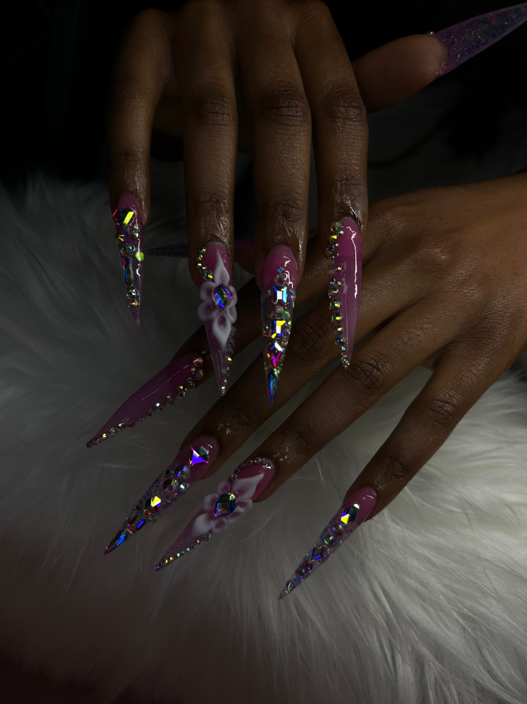 Royalty Freestyle 👑 at B. Royal Nails in Kansas City, MO