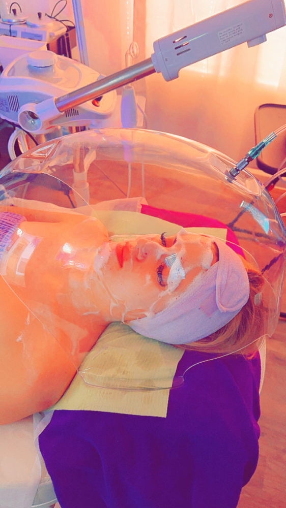 Oxyderm Oxygen Dome Facial!