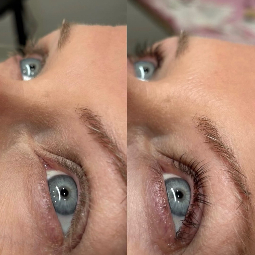 Eyelash lift & tint at Megs Glow Company in Madisonville, TN