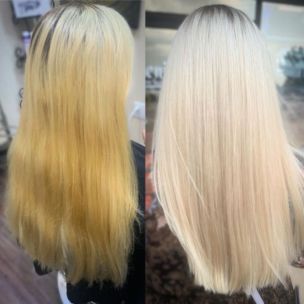 Custom Gloss/ Toner Refresh at BB Salon & Spa in Lawrence, KS
