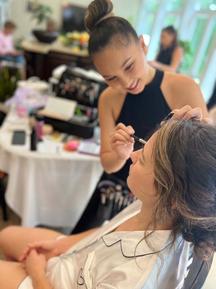 Make-Up Application at Guahan Colorist in Charleston, SC